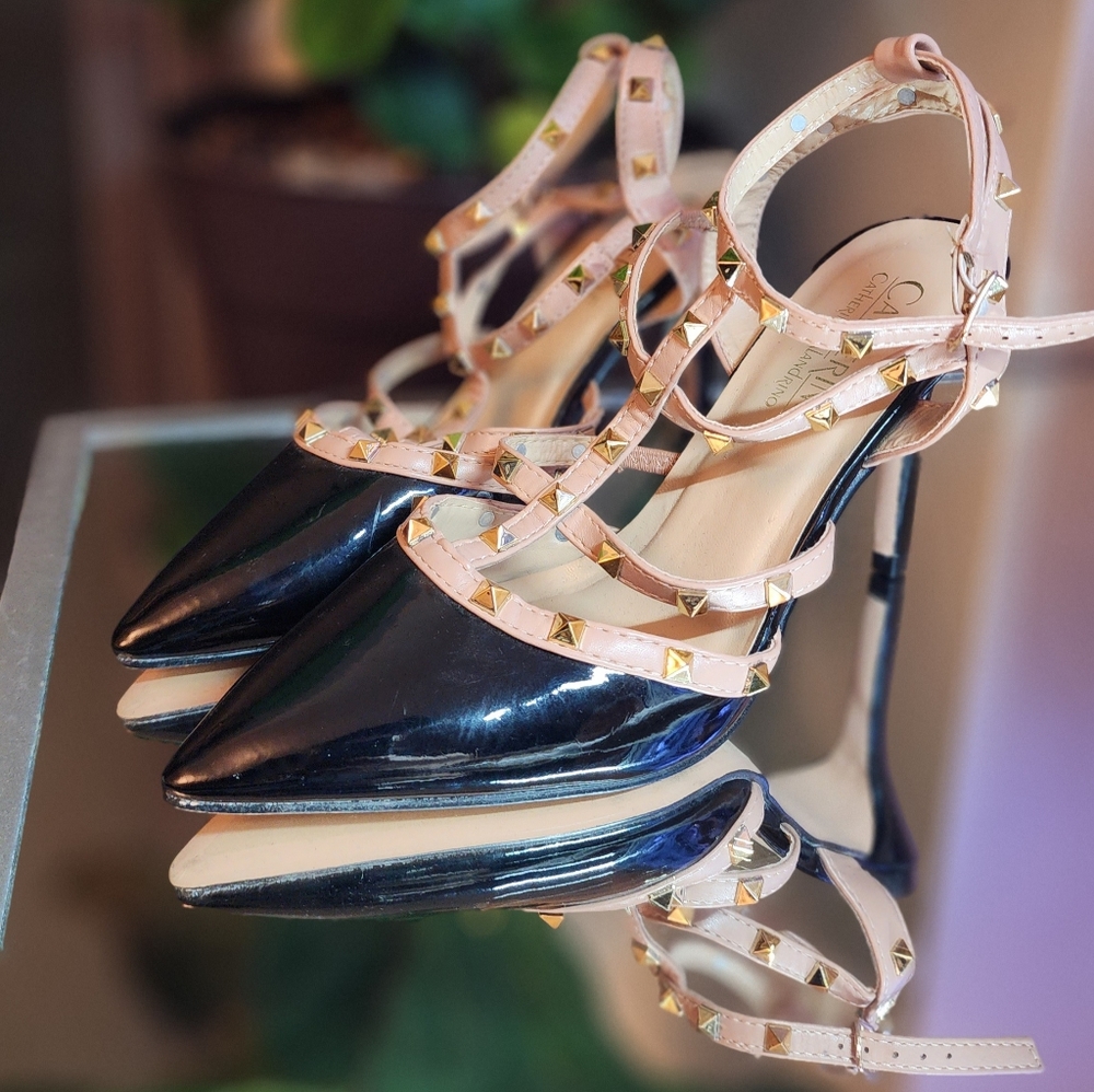 Catherine Malandrino Rockstud Women's High Heels Size 7.5